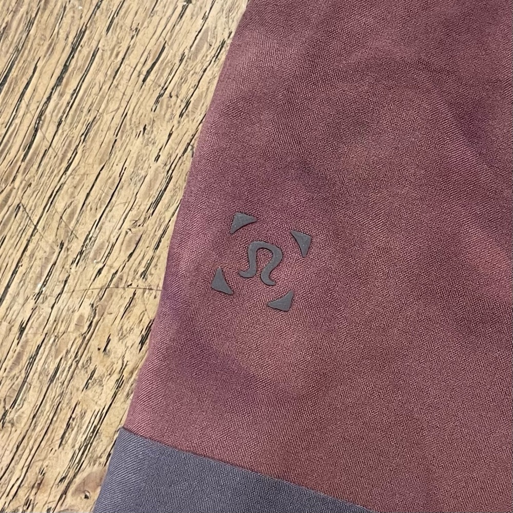 Lululemon x Robert Geller Take the Moment Men's Shorts L Mauve Colorblock - Picture 3 of 5